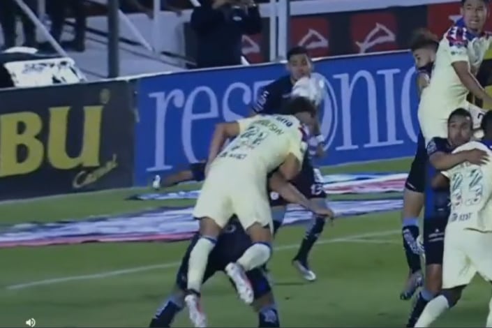 Gol del América vs Querétaro.