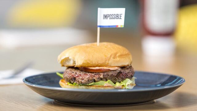 La nueva hamburguesa imposible de Impossible Foods.