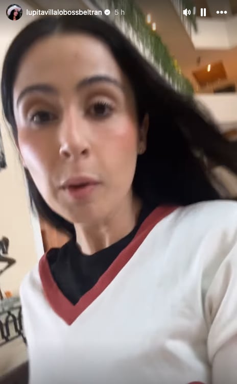 Lupita Villalobos tuvo que usar una pijama para ir a desayunar