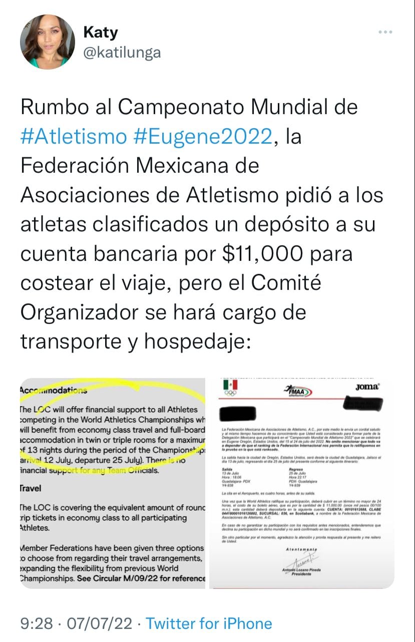 Katy López reveló una nueva 'tranza' de Antonio Lozano y la FMAA.