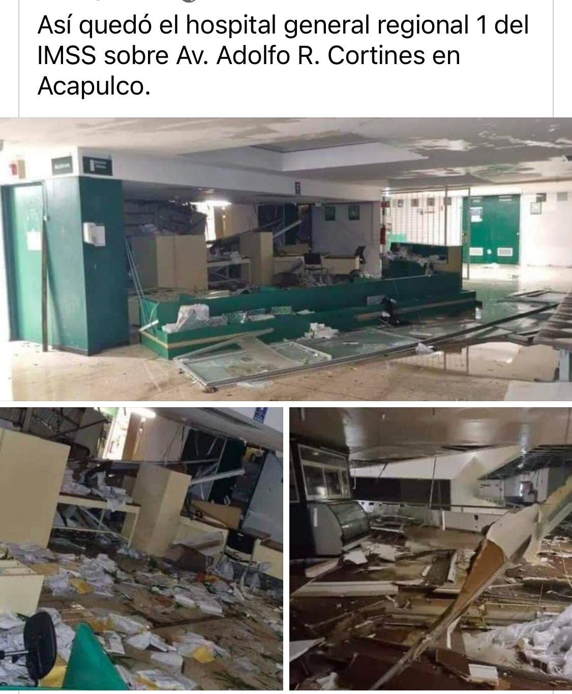 Huracán Otis en Guerrero