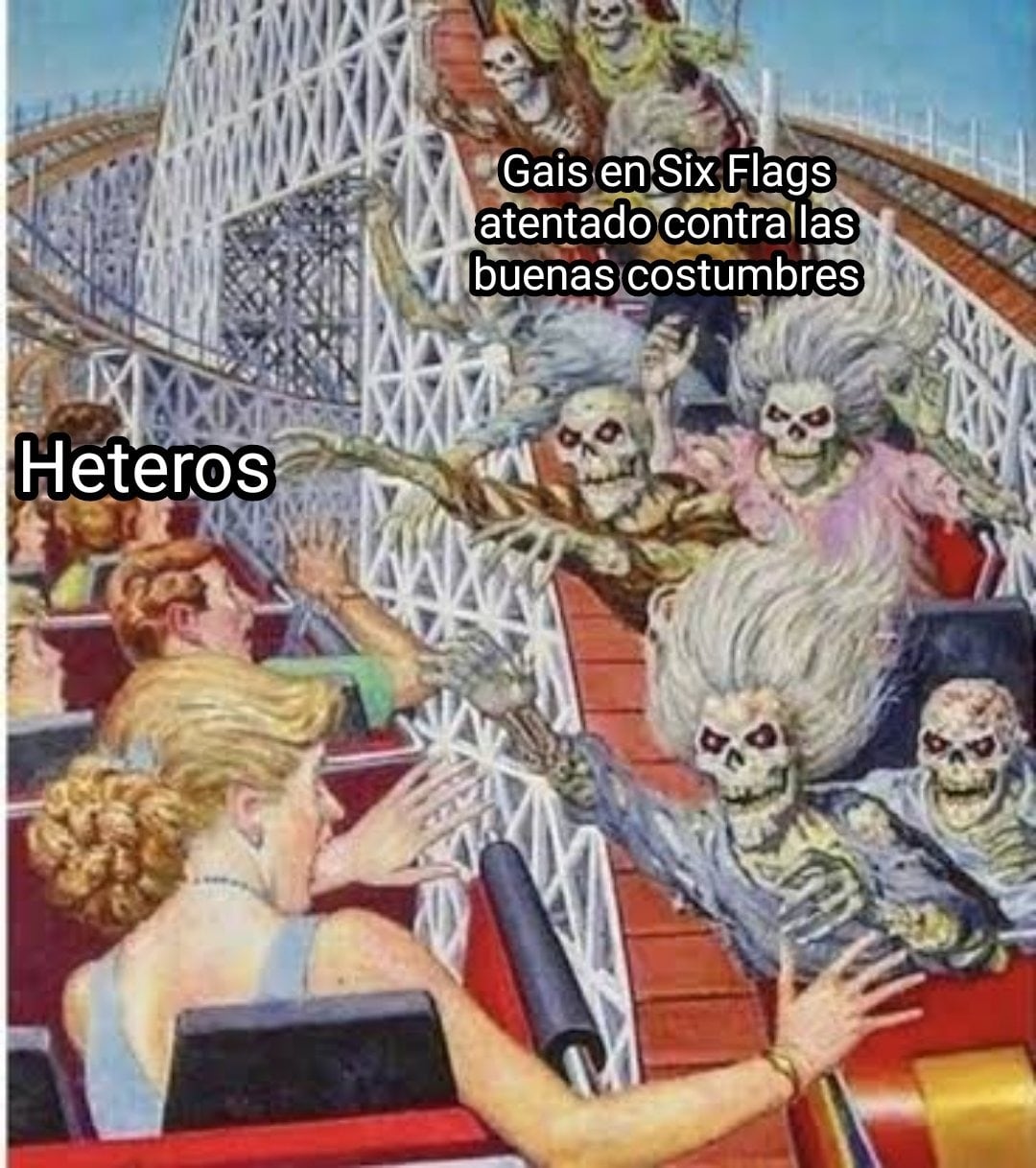 Six Flags es criticado por no disculparse tras discriminar a pareja homosexual