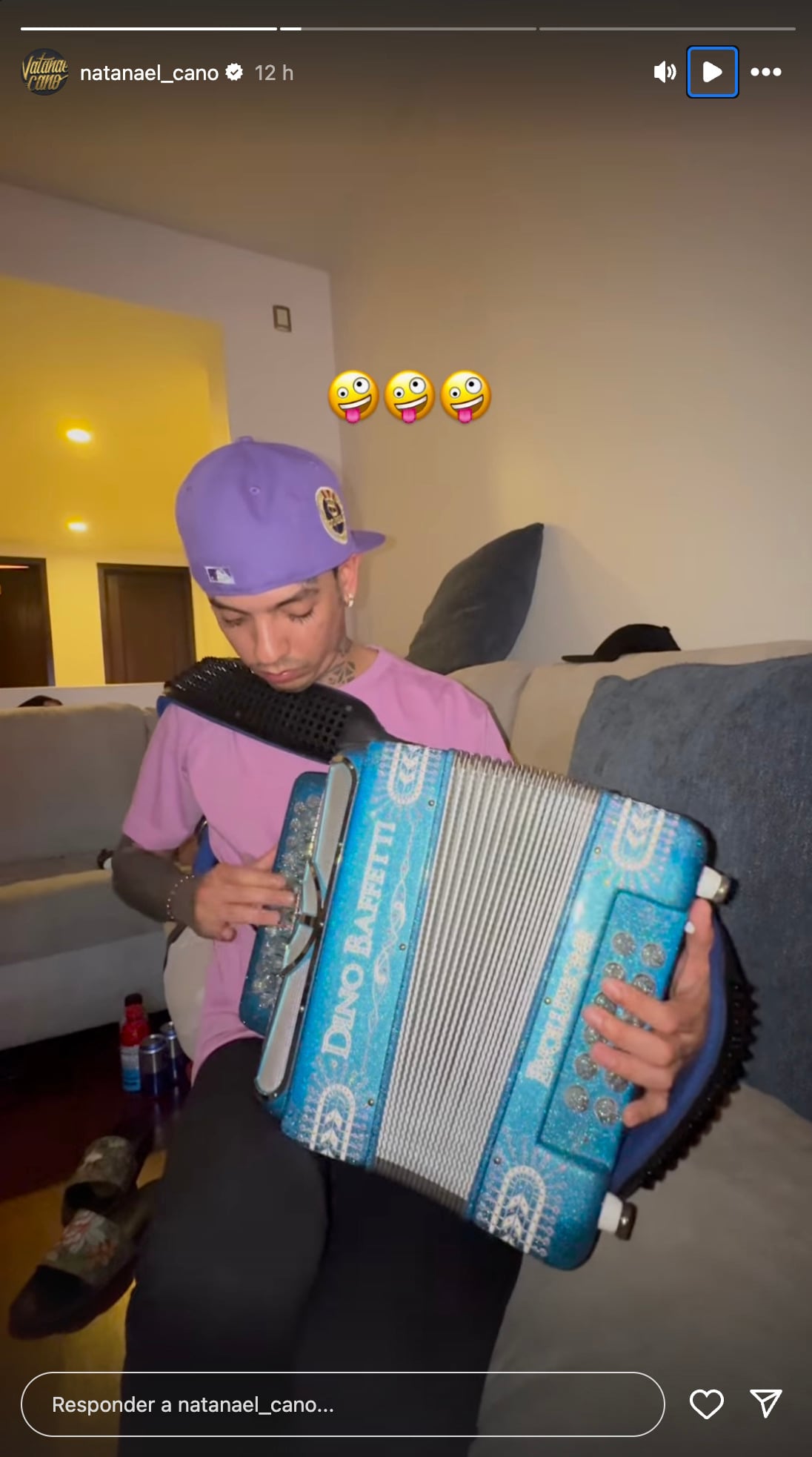 Natanael Cano reaparece en Instagram tras su presentación en la Feria de San Marcos 2025