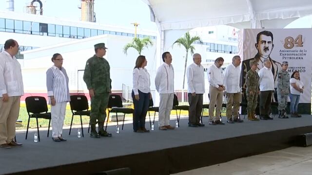 Pemex celebra 84 Aniversario de la Expropiación Petrolera