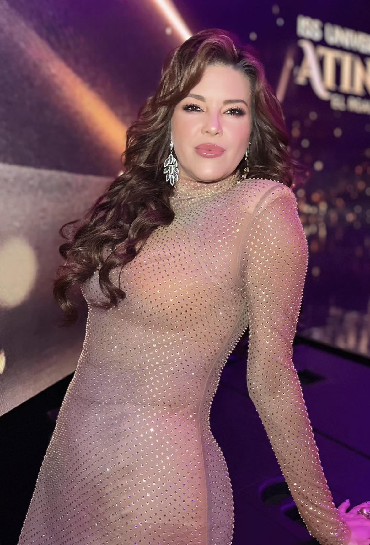 Alicia Machado, modelo.