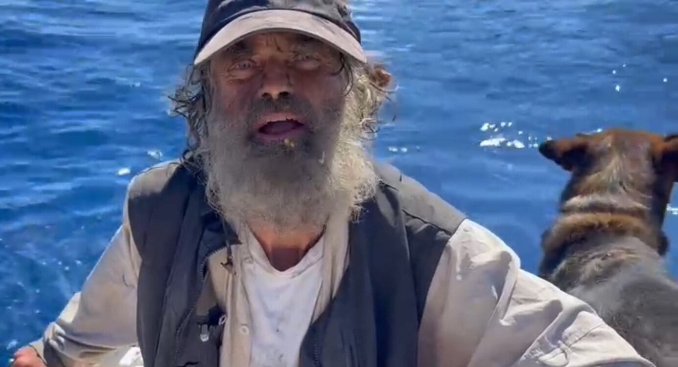Tim Shaddock y Bella: Sobreviven dos meses en el Oceano Pacifico