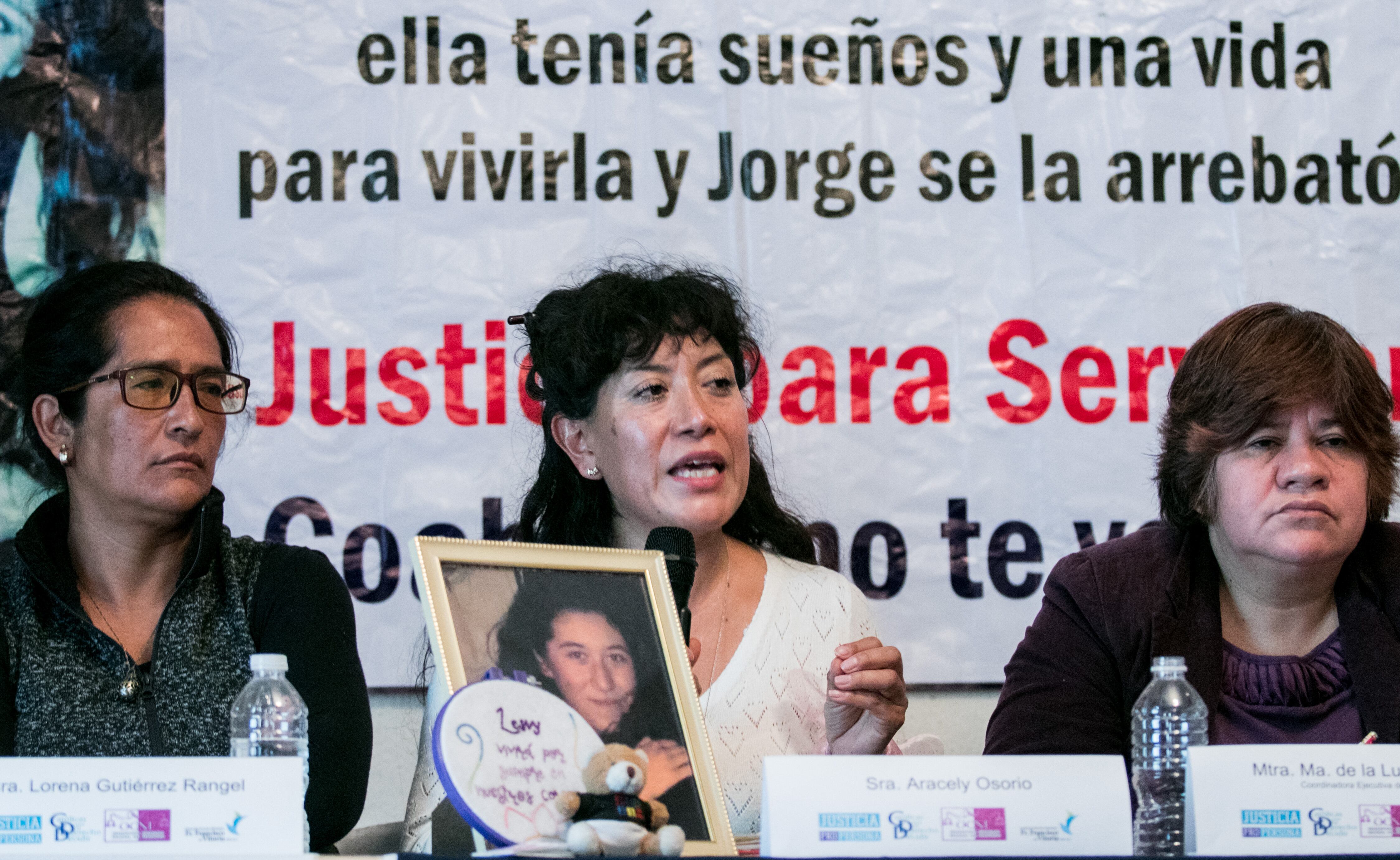 Araceli Osorio, mamá de Lesvy.