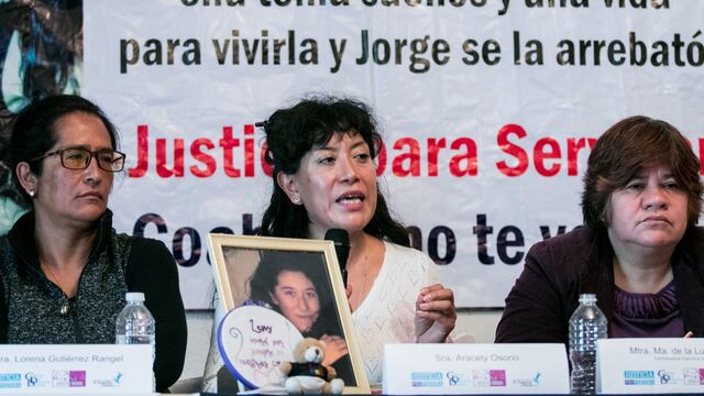 Araceli Osorio, mamá de Lesvy.