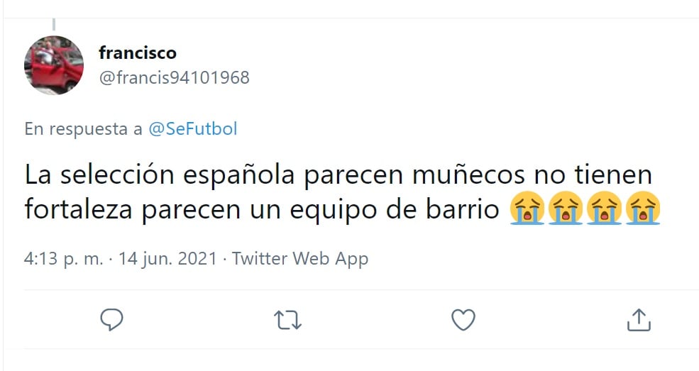 Críticas a la Selección Española