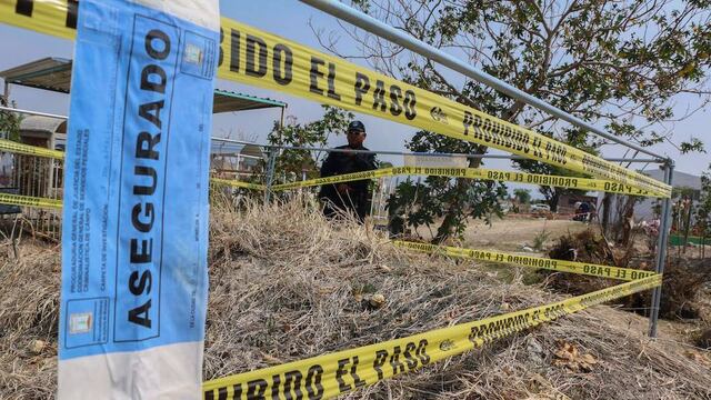 Fosas irregulares en Tetelcingo, Morelos