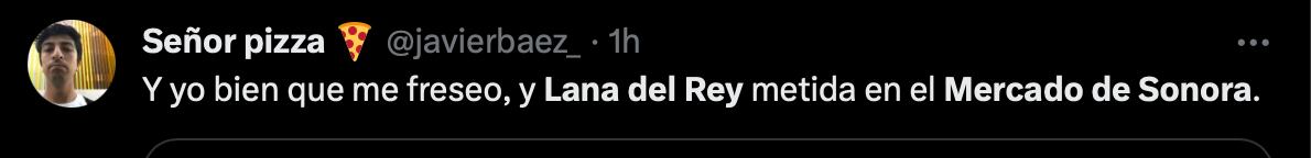 Lana del Rey se pasea en el Mercado de Sonora y un afortunado fan se la encontró (FOTO)