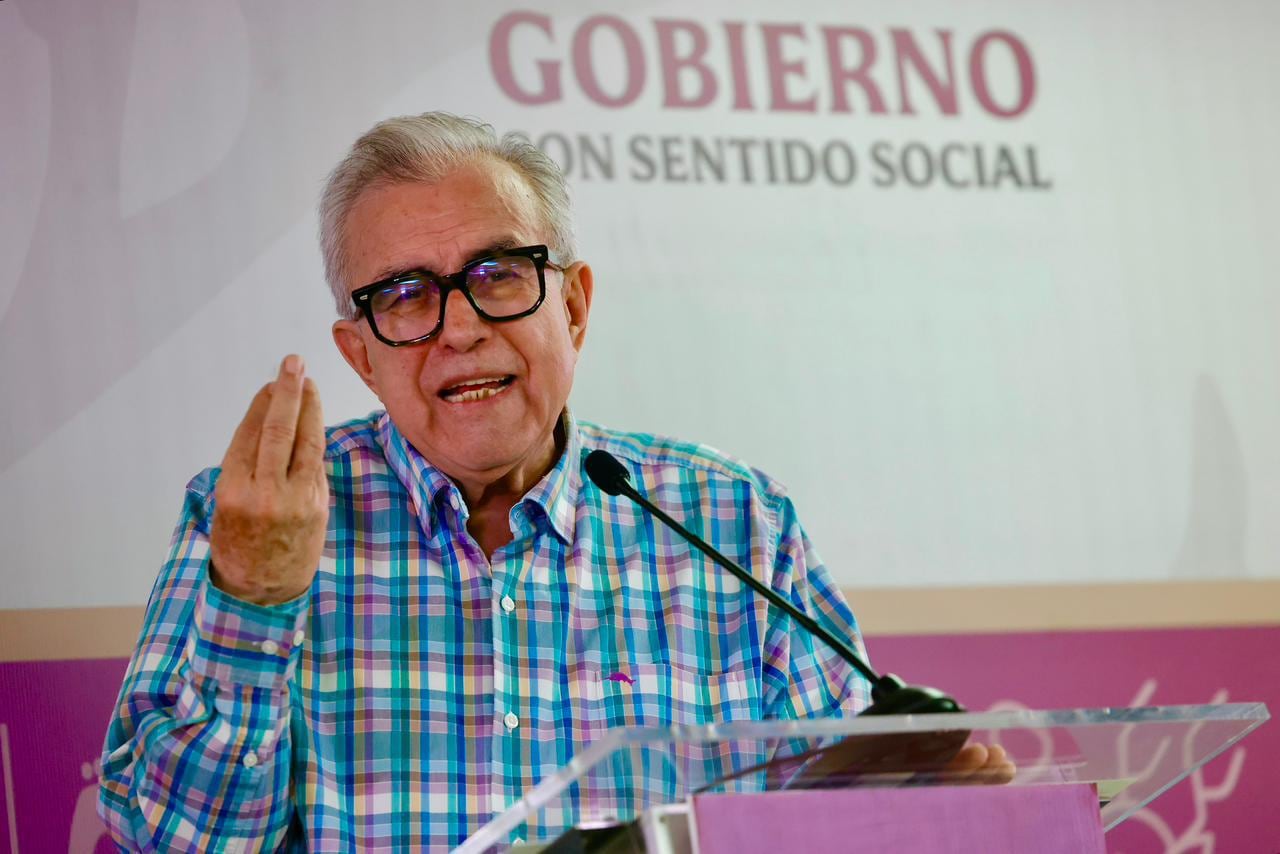 Rubén Rocha anuncia 308 mdp para seguridad en Sinaloa en 2026.