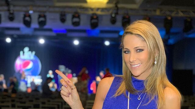 La conductora de deportes pasó un vergonzoso momento en el Super Bowl 2020