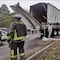 Accidente en la México Toluca hoy: 8 toneladas de sopa instantánea caen por volcadura de camión