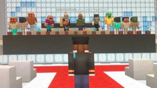 Un grupo de niños realizó su graduación en Minecraft
