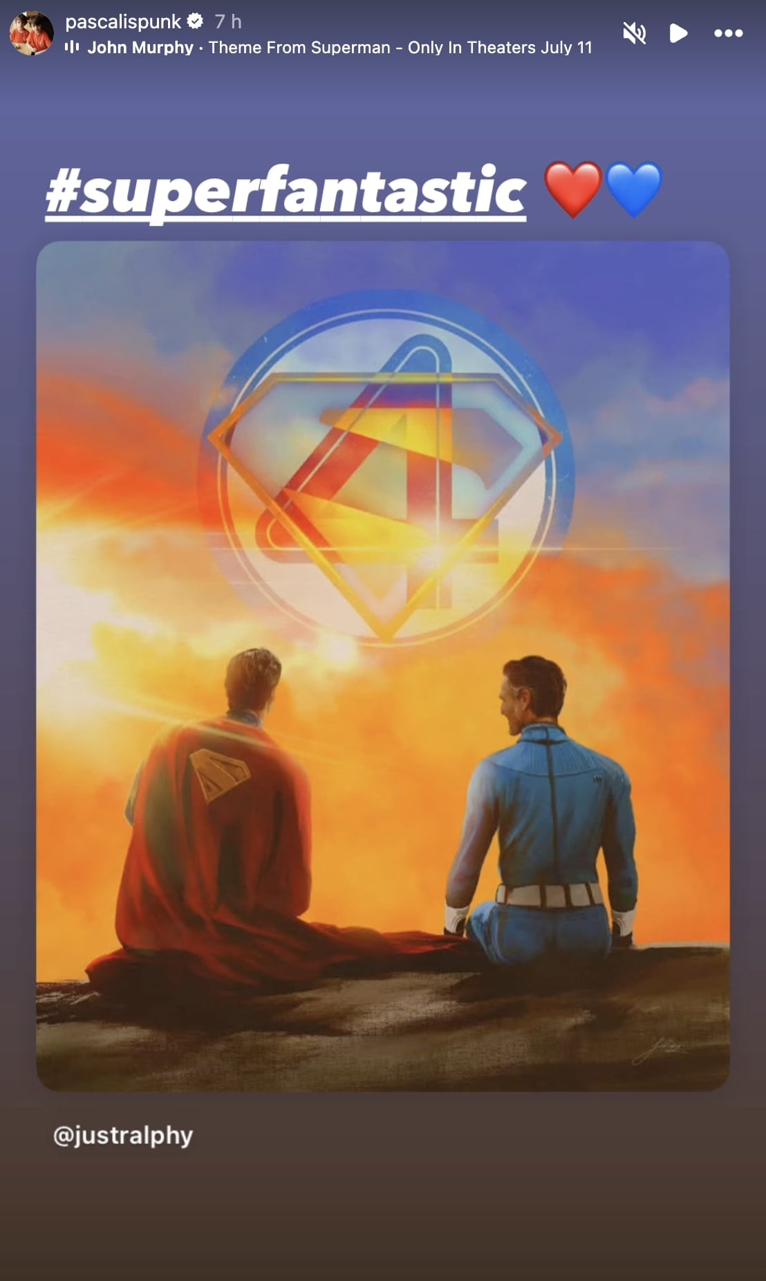 Pedro Pascal sobre el estreno de Superman y Los Cuatro Fantásticos