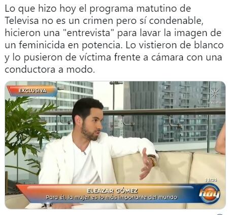 Crítica al programa Hoy