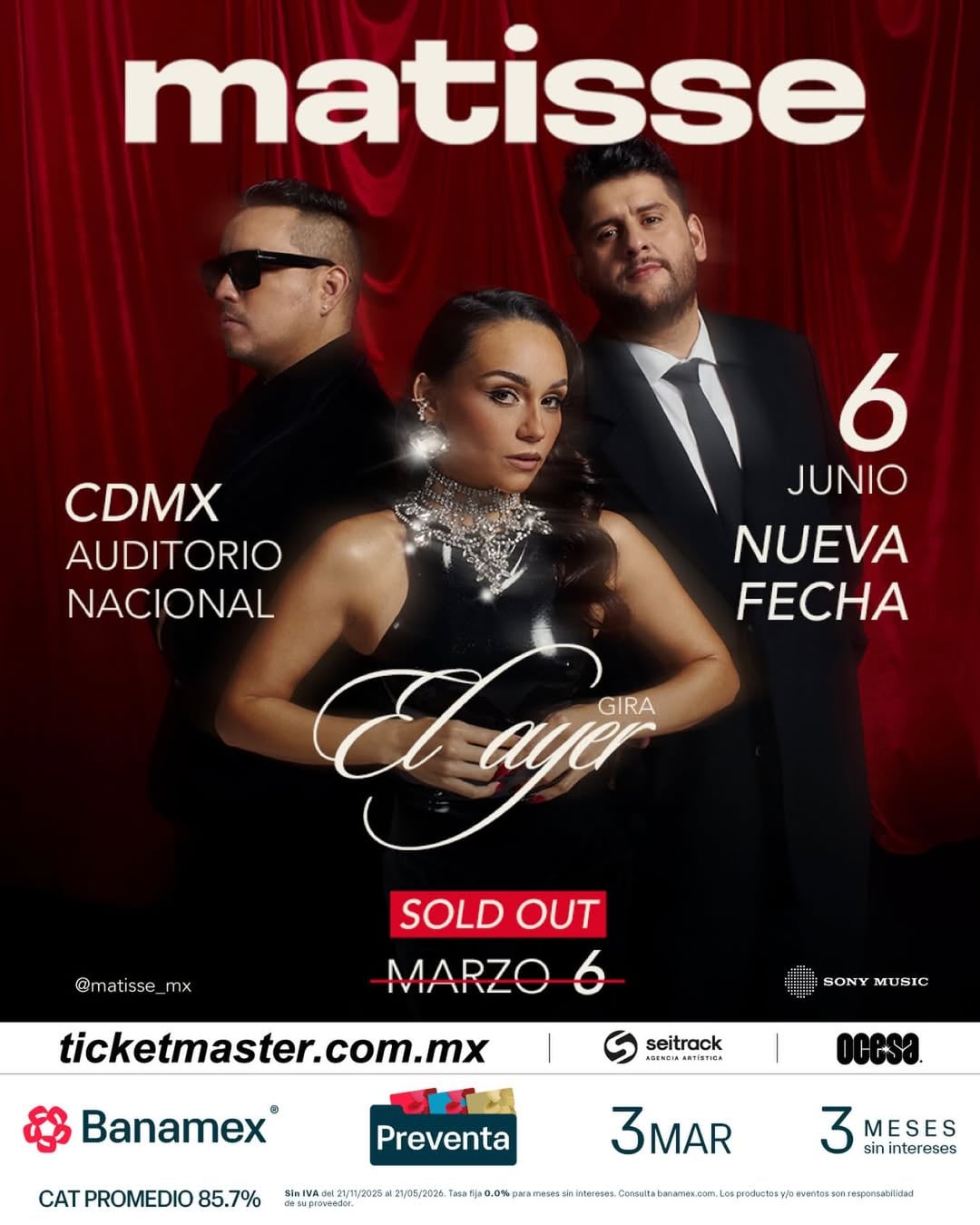 Matisse en Auditorio Nacional