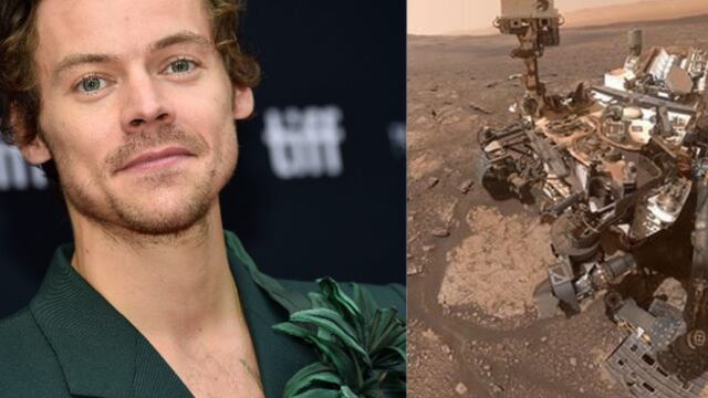 Harry Styles y el Curiosity