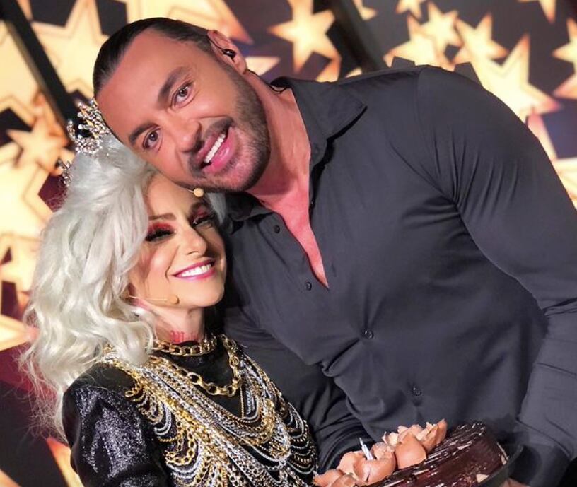 Lolita Cortes y Latín Lover (Instagram)