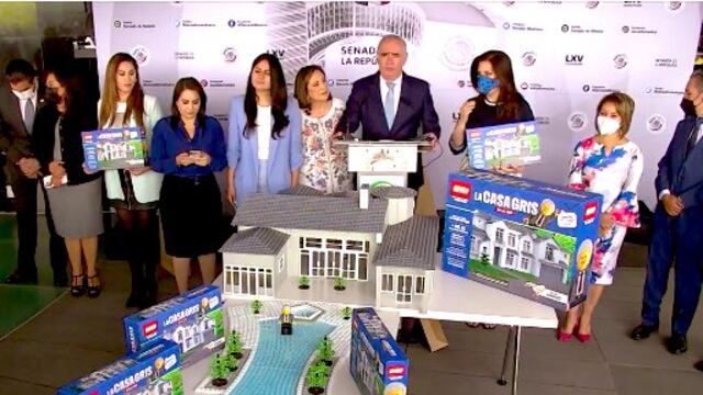 Casa de Houston versión LEGO presentada por el PAN