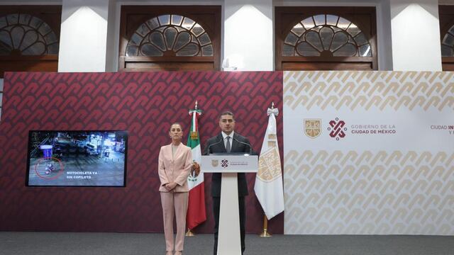 Conferencia de Omar García Harfuch y Claudia Sheinbaum por el atentado contra Ciro Gómez Leyva