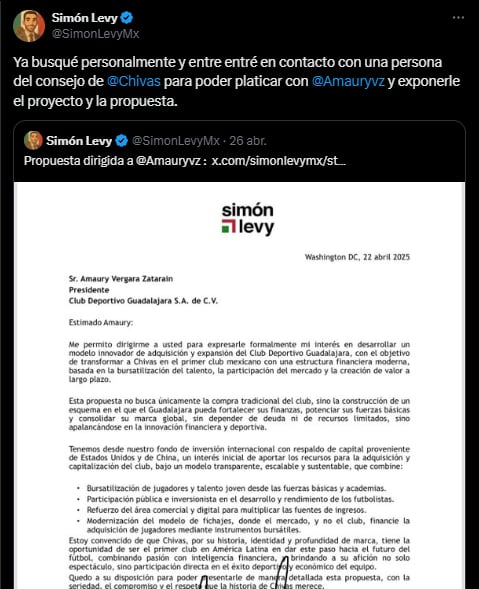 Simón Levy confirmó el contacto con la directiva de Chivas.