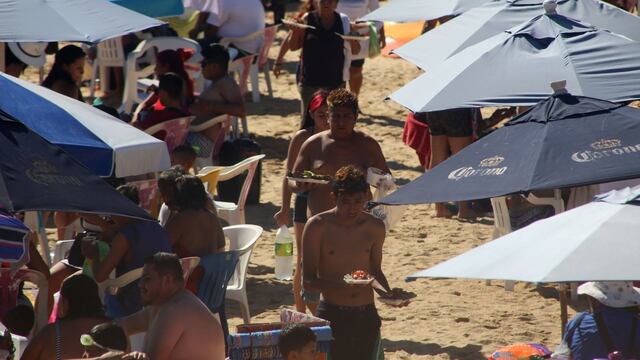 Turistas en Acapulco