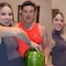 VIDEO: Samuel García hace el Watermelon Challenge para acompañar a Mariana Rodríguez en su embarazo