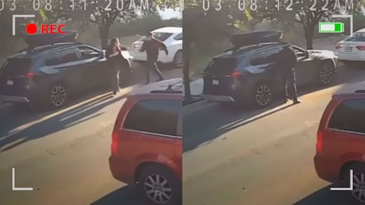 La mujer de Cumbres Mediterráneo discutió con un hombre minutos antes del accidente, revela video