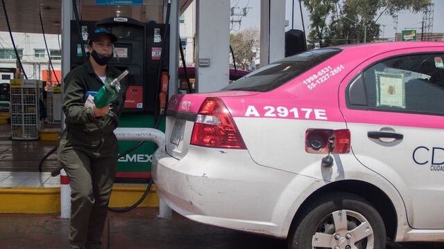 Estación de servicio en CDMX
