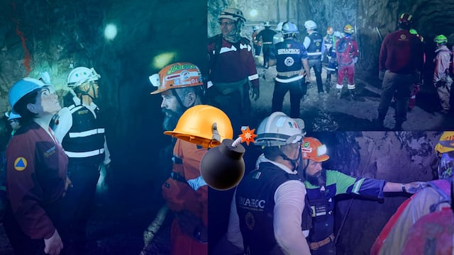 Instalan bomba y cableado para el rescate de mineros de Santa Fe