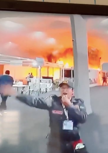 Se incendia zona de la COP30 en Brasil