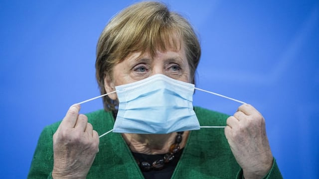 Angela Merkel.