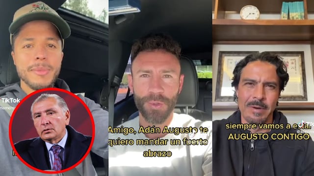 Adan Augusto López agradece apoyo de futbolistas pero pide no realizar propaganda