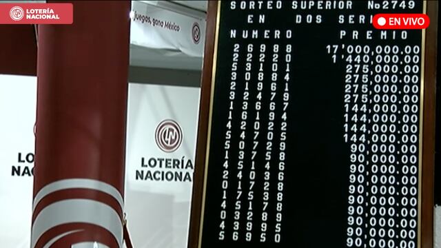 Resultados Sorteo Superior 2749 de Lotería Nacional en vivo: ganadores de hoy, 13 de enero