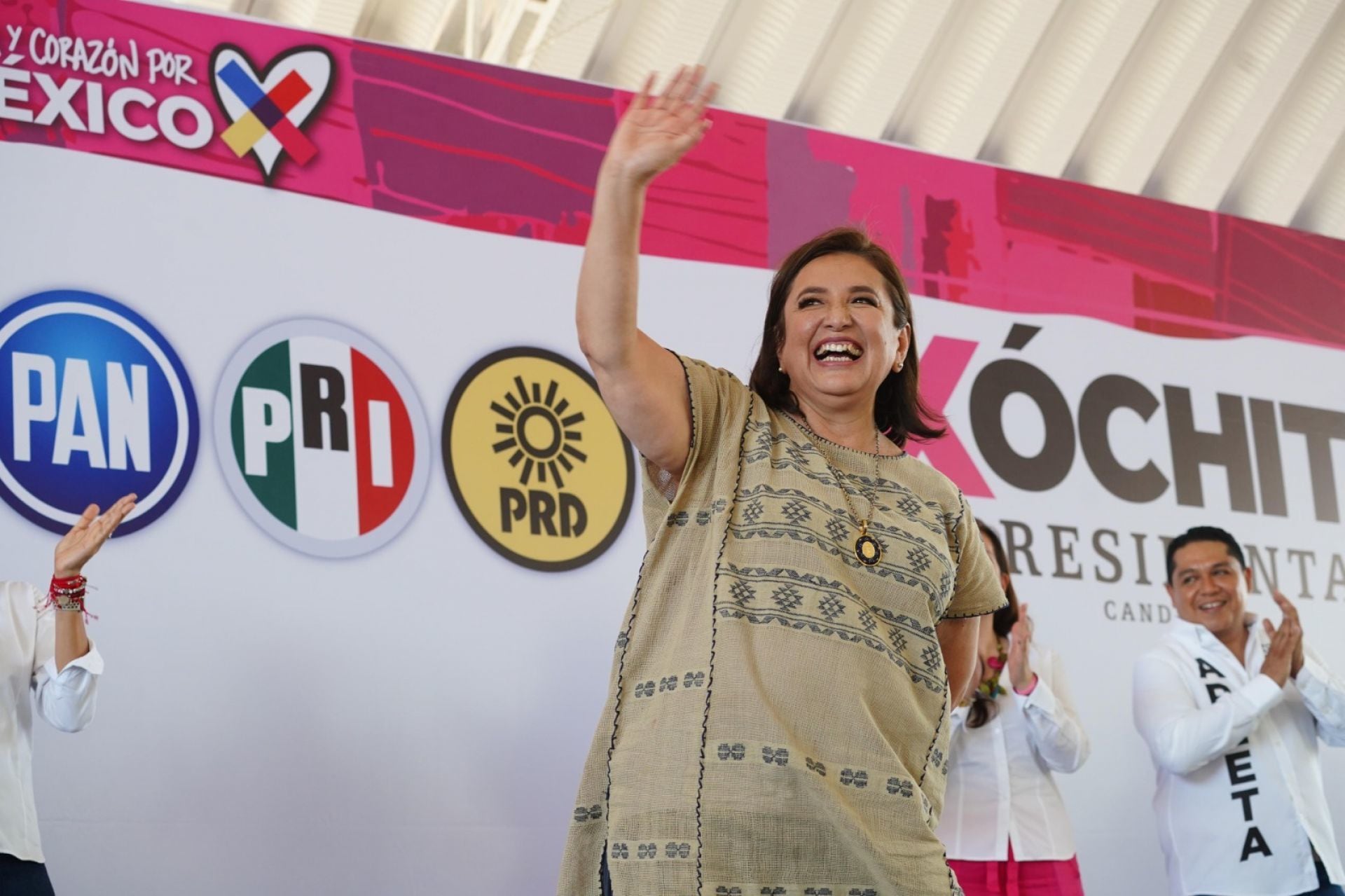 Xóchitl Gálvez, candidata a la presidencia