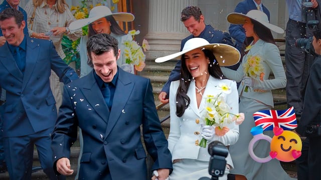 Dua Lipa y Callum Turner se casaron en Londres