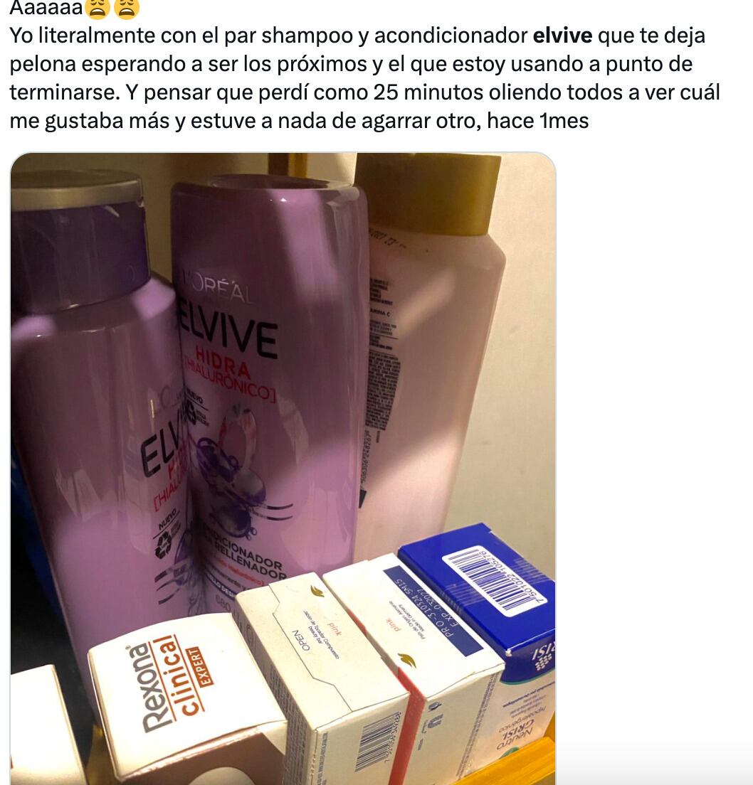 Los memes del Shampoo Elvive Morado con ácido hialurónico