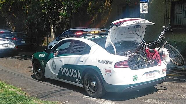 Detienen a ladrón de bicicletas en CDMX