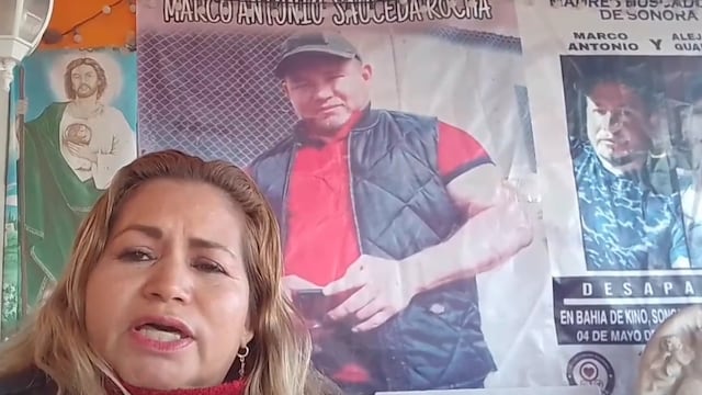 Cecilia Flores, madre buscadora de Sonora, pidió al Cartel de los Salazar decirle dónde está su hijo desaparecido