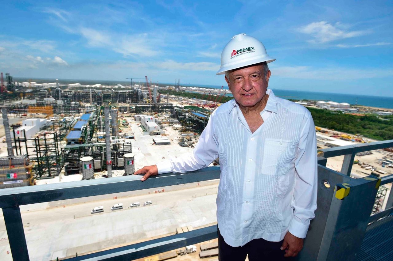 AMLO - Refinería Dos Bocas