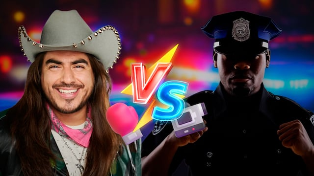 Rey Grupero se peleó con policía en CDMX.