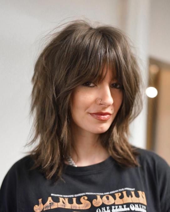 Cortes de cabello para mujer tendencia para el 2024: Wolf cut