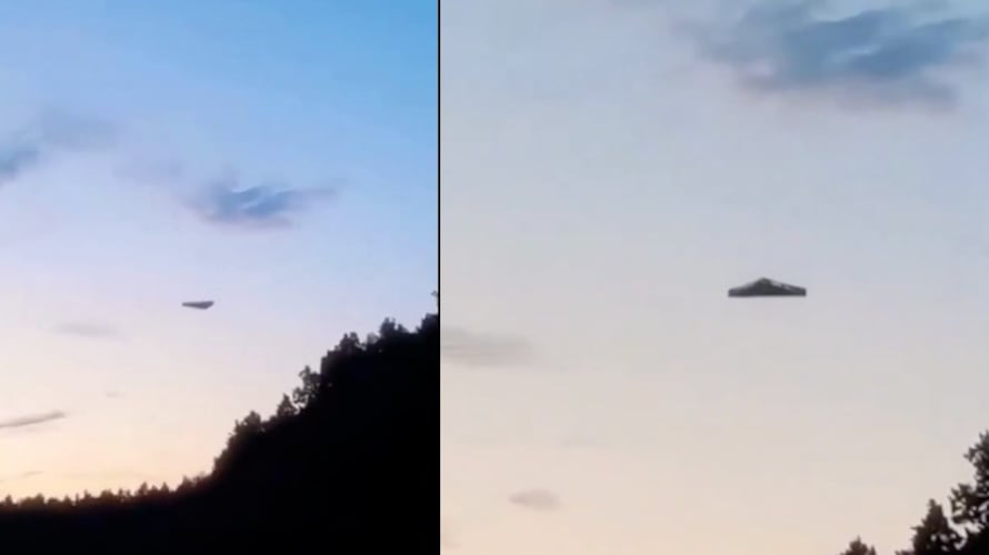 Jaime Maussan comparte impresionante video de un OVNI que se queda estático en el cielo