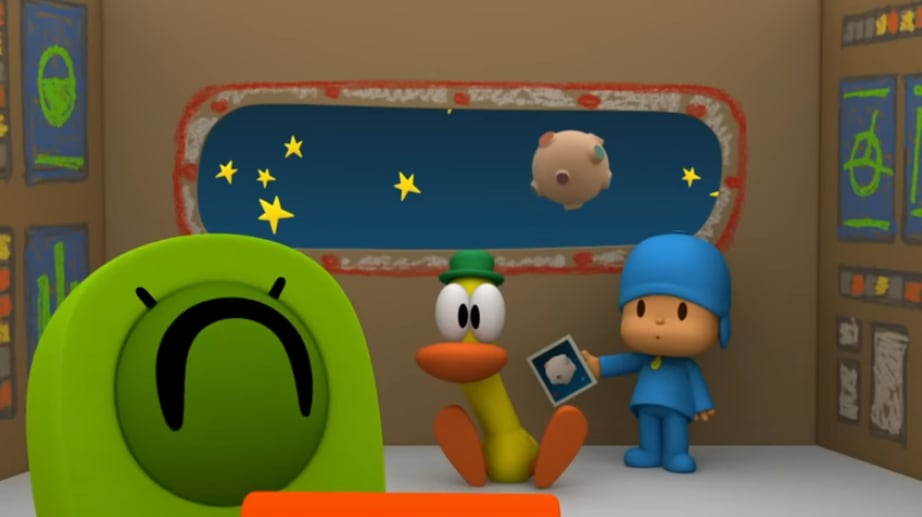 Pocoyó por el Día de estar fuera del sol