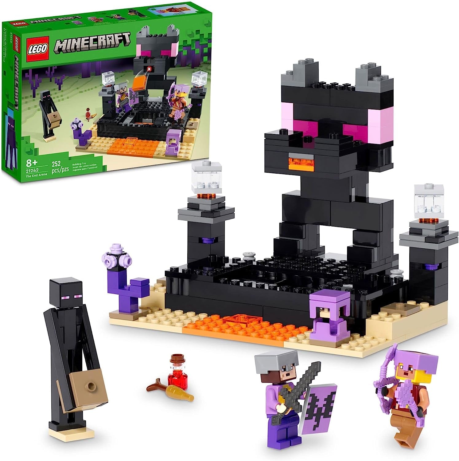 Minecraft set de LEGO en Amazon