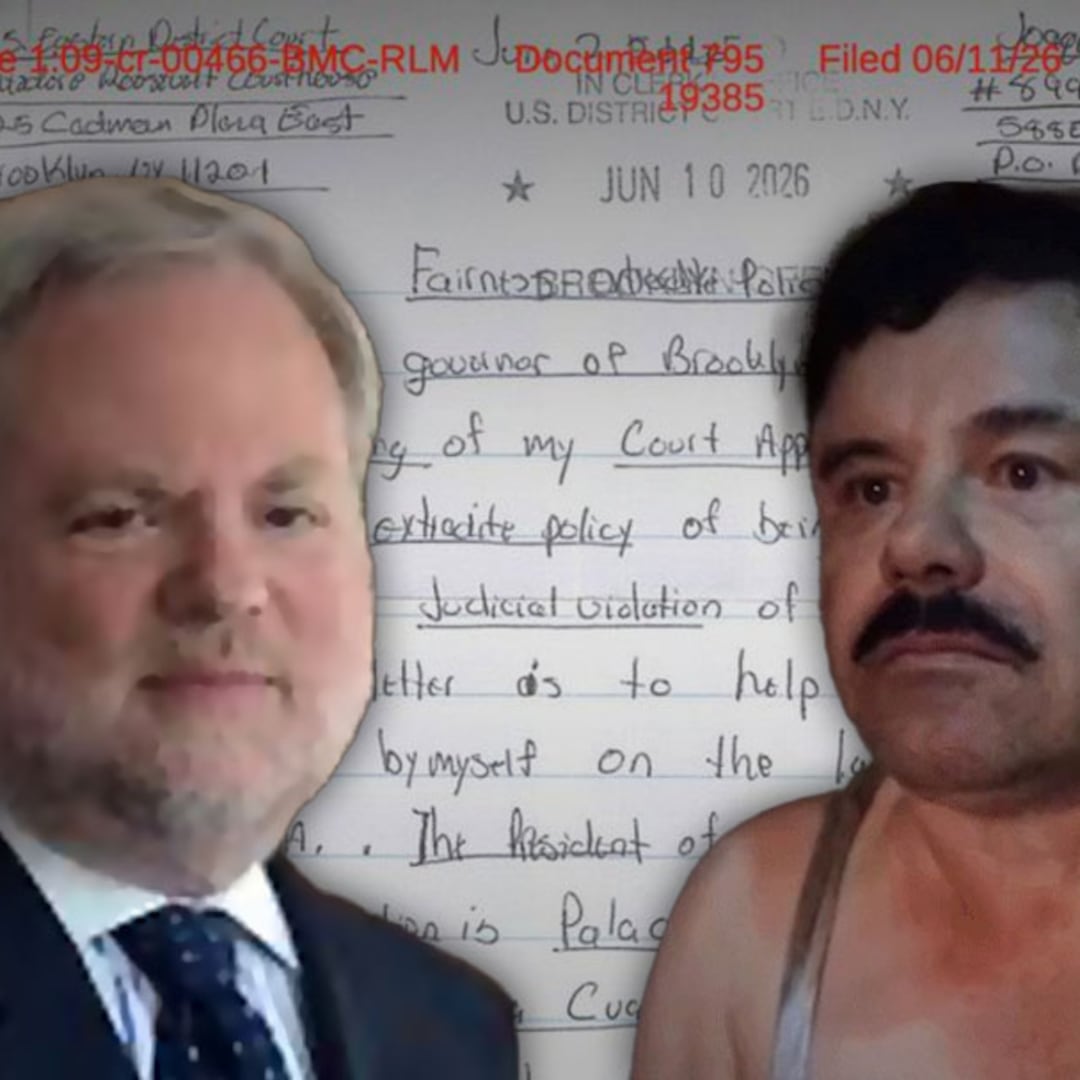 La nueva carta de El Chapo Guzmán al juez Cogan pide apelar su condena