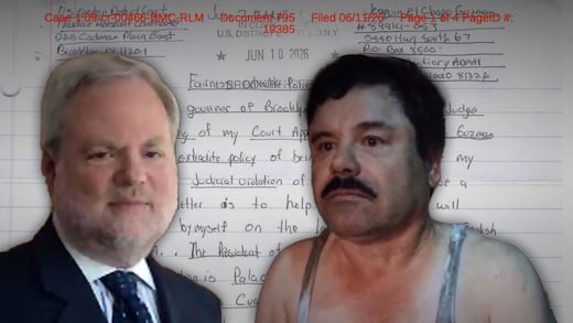 La nueva carta de El Chapo Guzmán al juez Cogan pide apelar su condena