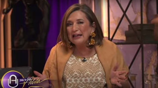 "Sí, a huevo", dice Xóchitl Gálvez